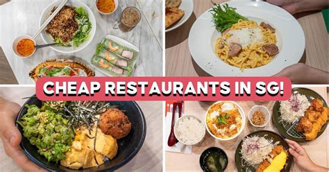 restaurants that are affordable